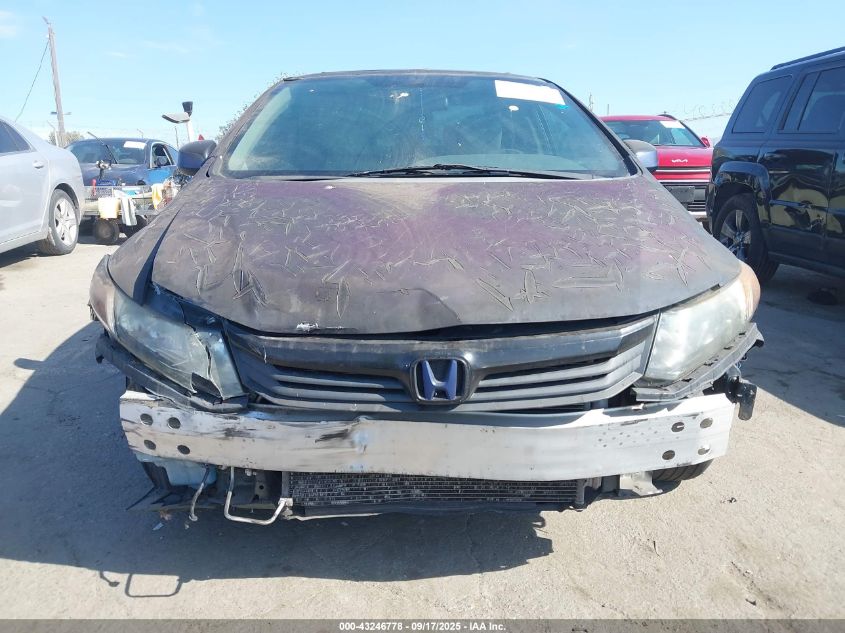 2012 Honda Civic Ex VIN: 19XFB2F84CE063188 Lot: 43246778