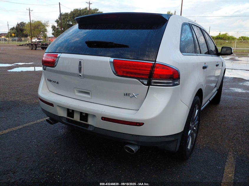 Vin: 2lmdj6jk2bbj15962, lot: 43741380, lincoln mkx 20113