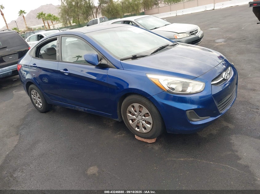 KMHCT4AE6FU833868 2015 Hyundai Accent Gls auction photo 1