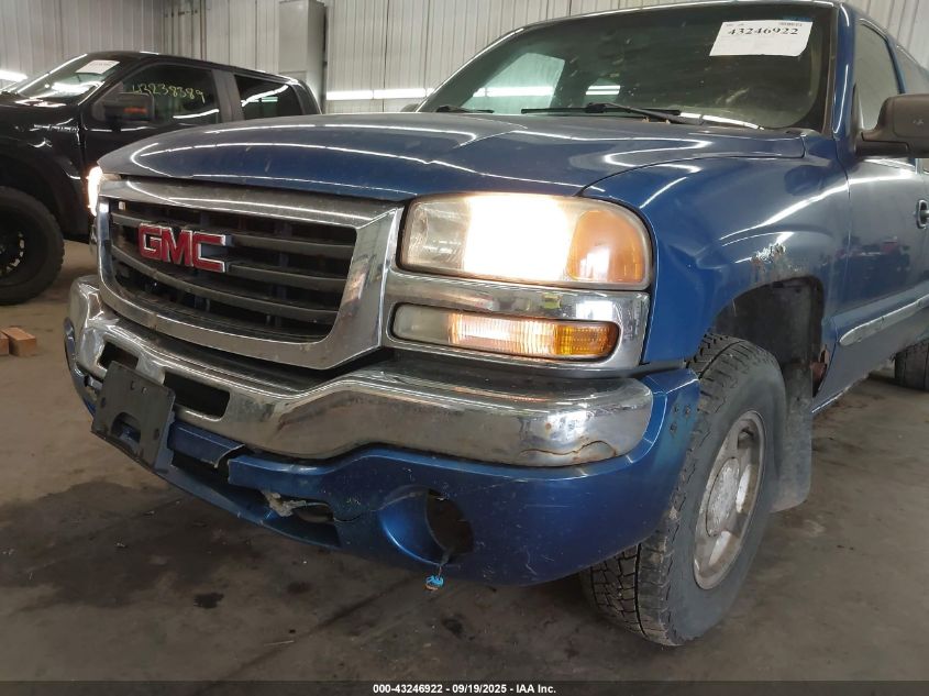 2004 GMC Sierra 1500 Sle VIN: 2GTEK19TX41240671 Lot: 43246922