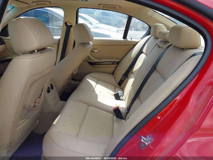 2006 BMW 325I VIN: WBAVB13536K001490 Lot: 43246927