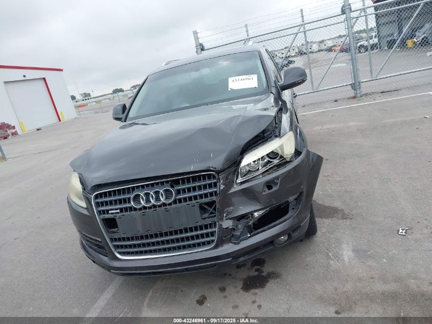 2007 Audi Q7 3.6 Premium VIN: WA1BY74L27D080445 Lot: 43246961