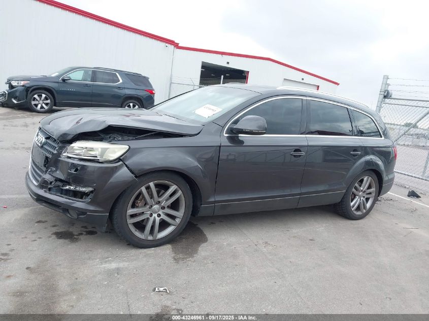 2007 Audi Q7 3.6 Premium VIN: WA1BY74L27D080445 Lot: 43246961