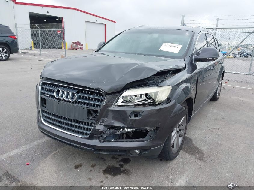 2007 Audi Q7 3.6 Premium VIN: WA1BY74L27D080445 Lot: 43246961