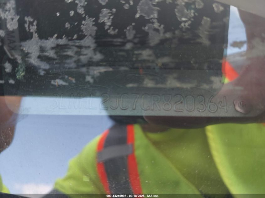 2012 Lincoln Mkz VIN: 3LNHL2JC7CR820364 Lot: 43246997