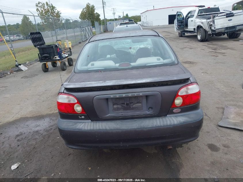2000 Kia Sephia Ls/Ls W/Power Pkg VIN: KNAFB1214Y5874704 Lot: 43247023