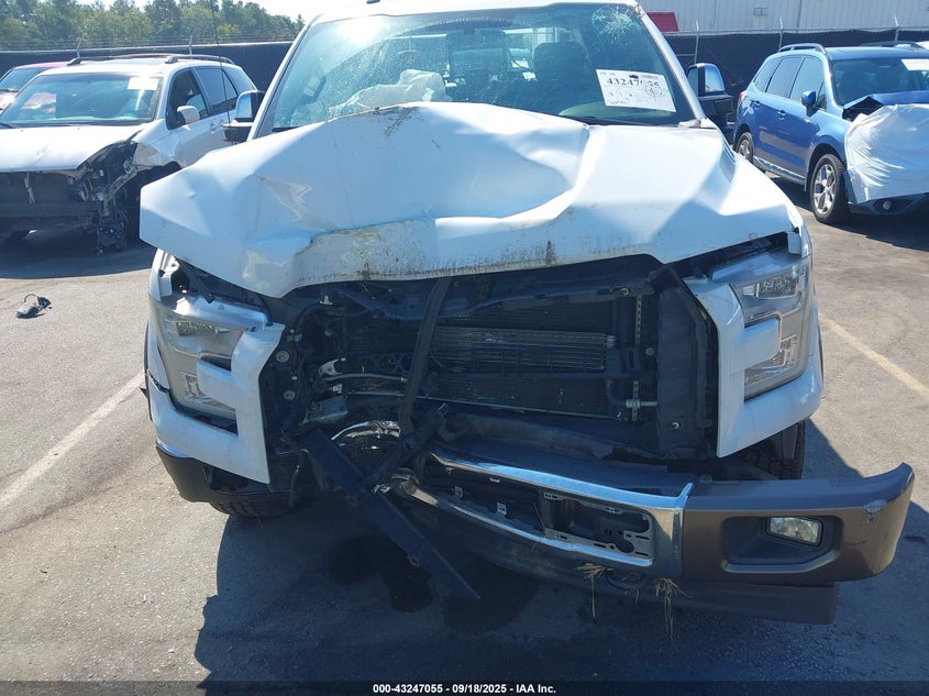 2017 Ford F150 Supercrew VIN: 1FTEW1EG2HFC29739 Lot: 43247055