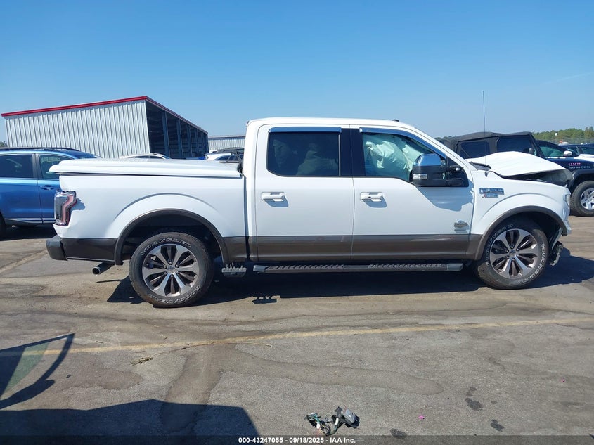 2017 Ford F150 Supercrew VIN: 1FTEW1EG2HFC29739 Lot: 43247055