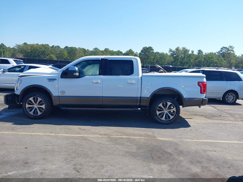 2017 Ford F150 Supercrew VIN: 1FTEW1EG2HFC29739 Lot: 43247055