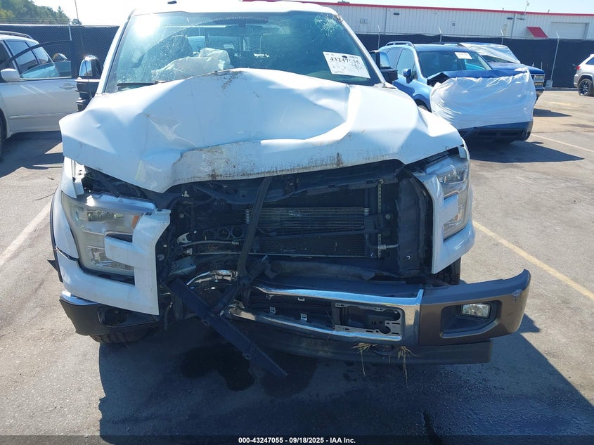 2017 Ford F150 Supercrew VIN: 1FTEW1EG2HFC29739 Lot: 43247055