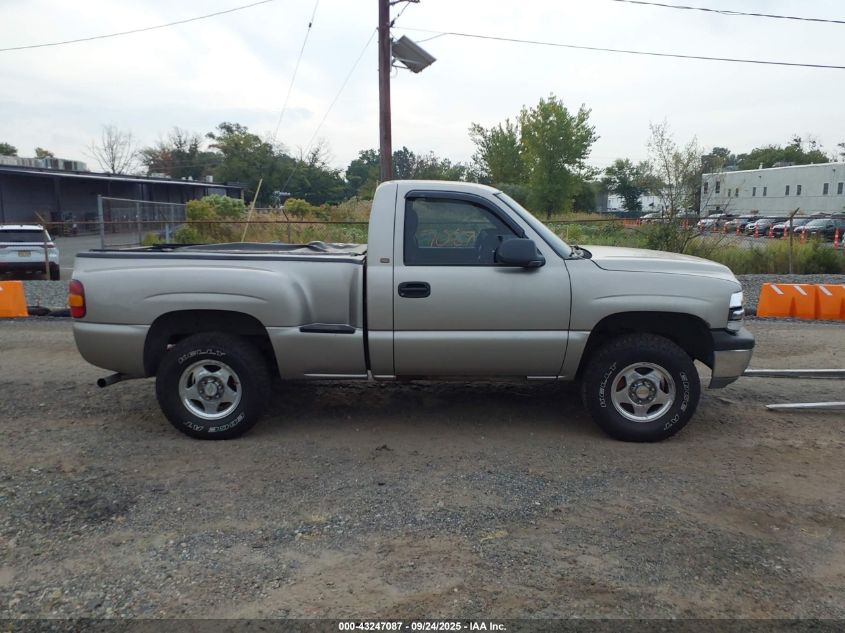 2001 Chevrolet Silverado 1500 VIN: 1GCEK14WX1Z145144 Lot: 43247087
