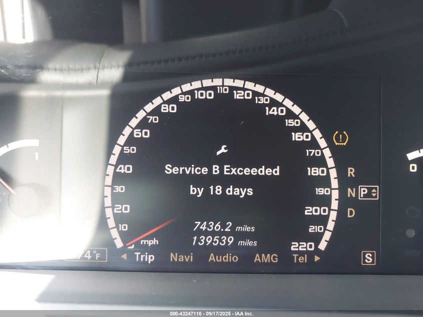 2008 Mercedes-Benz CL-Class - WDDEJ79X88A012971