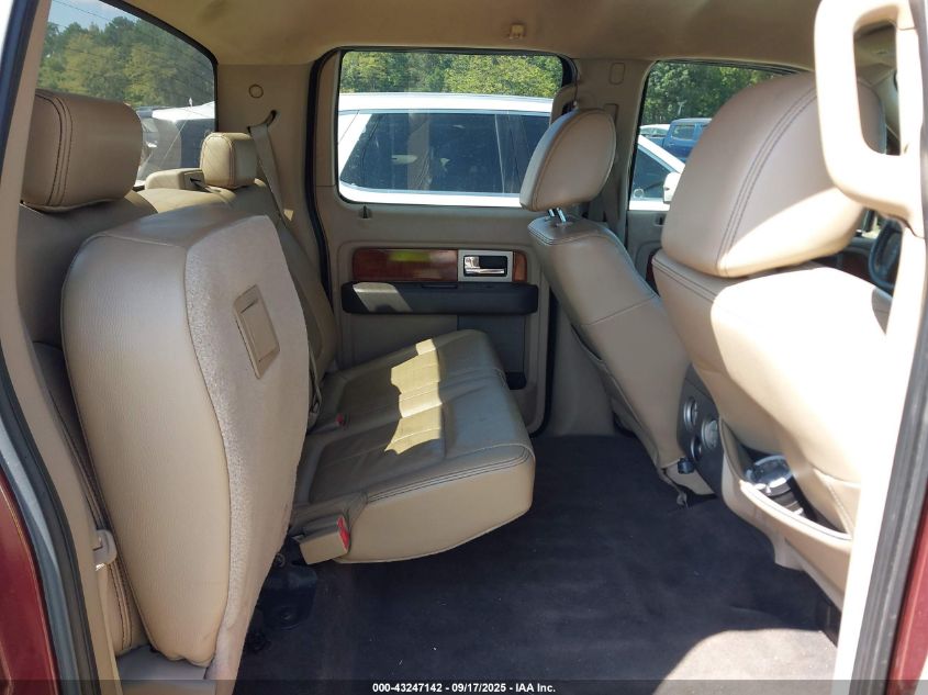 2009 Ford F-150 King Ranch/Lariat/Platinum/Xl/Xlt VIN: 1FTPW12V09FA78624 Lot: 43247142