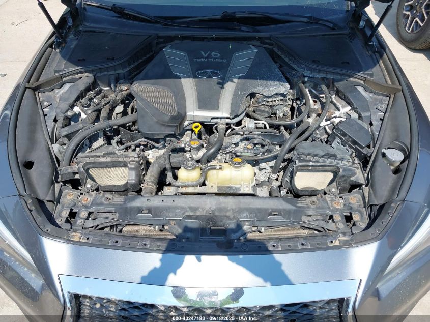 2018 Infiniti Q50 3.0T Luxe VIN: JN1EV7AR8JM610741 Lot: 43247183