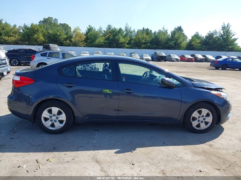 2016 Kia Forte Lx VIN: KNAFK4A60G5487497 Lot: 43247182