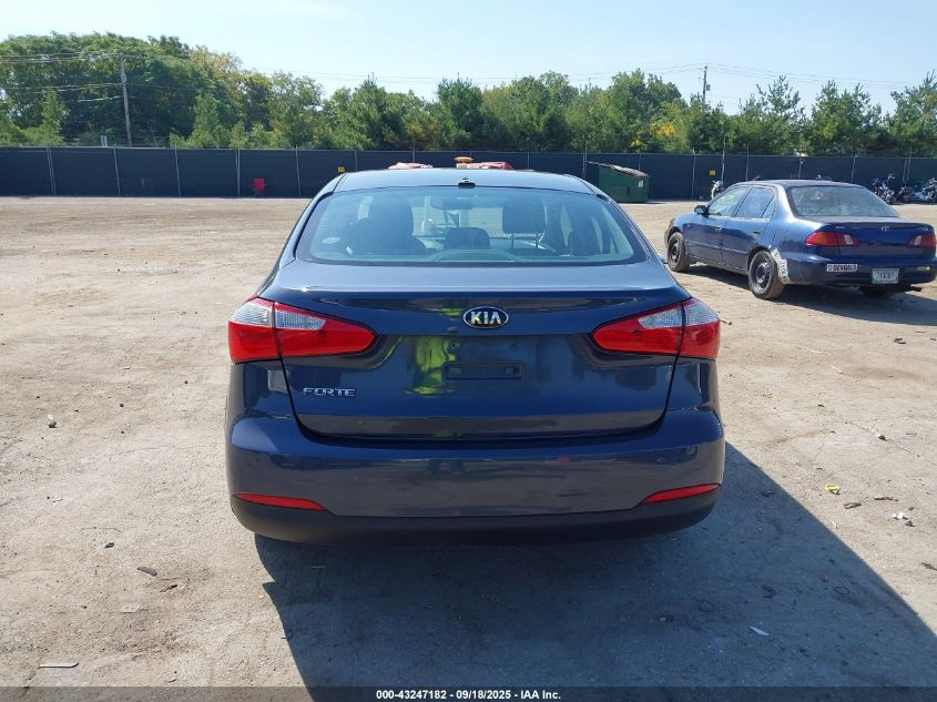 2016 Kia Forte Lx VIN: KNAFK4A60G5487497 Lot: 43247182