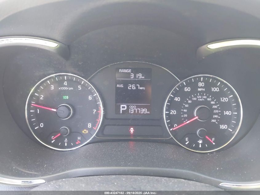 2016 Kia Forte Lx VIN: KNAFK4A60G5487497 Lot: 43247182