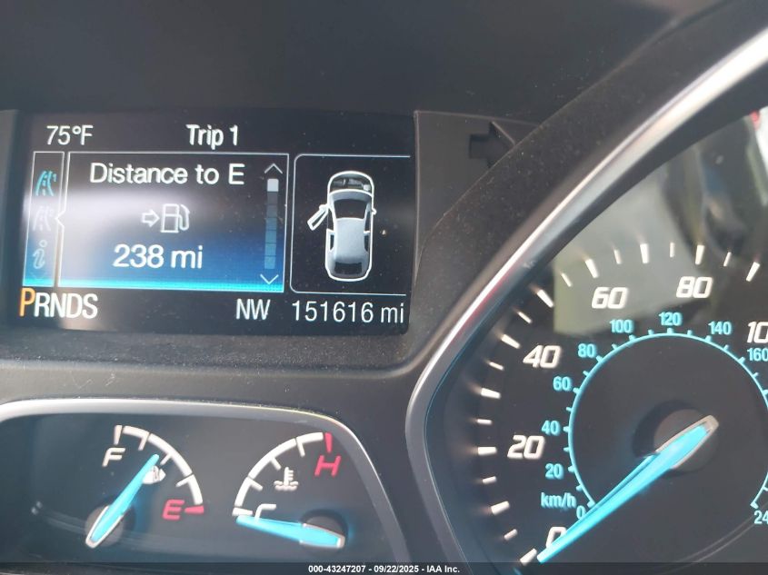 2015 Ford Escape Titanium VIN: 1FMCU9J93FUC67441 Lot: 43247207