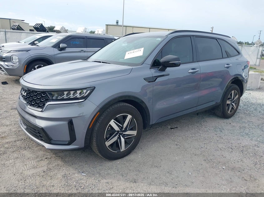 2023 Kia Sorento S grey other gasoline 5XYRL4LC9PG250501 photo #3
