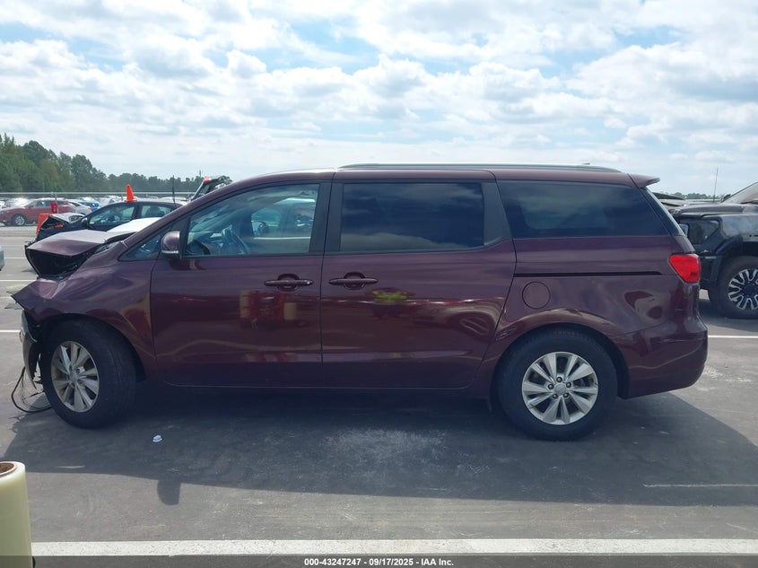 2017 KIA SEDONA LX KNDMB5C17H6282157