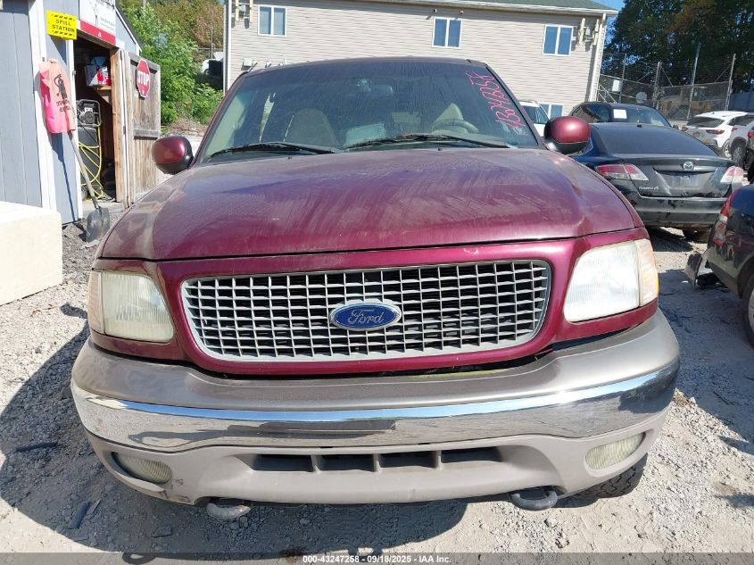 2001 Ford Expedition Eddie Bauer VIN: 1FMPU18LX1LB24134 Lot: 43247258