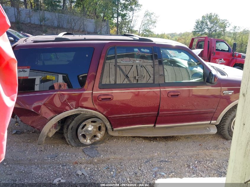 2001 Ford Expedition Eddie Bauer VIN: 1FMPU18LX1LB24134 Lot: 43247258