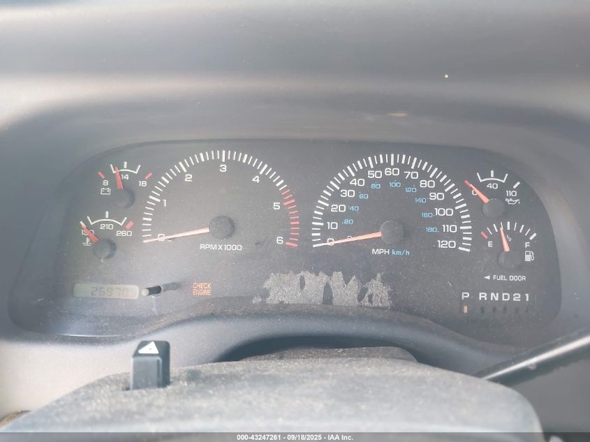 1998 Dodge Dakota Slt/Sport VIN: 1B7GL22X6WS714871 Lot: 43247261