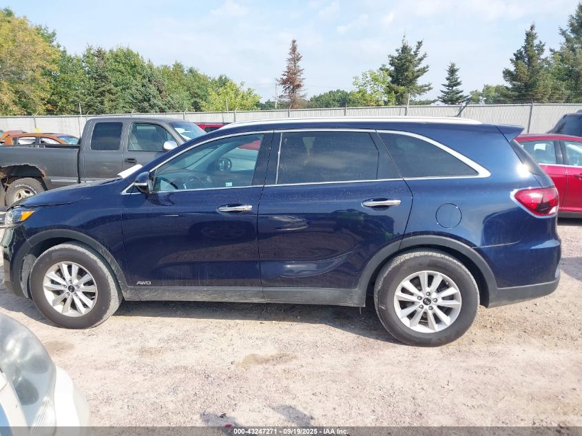 2020 Kia Sorento 2.4L Lx VIN: 5XYPGDA30LG666865 Lot: 43247271