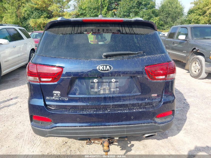 2020 Kia Sorento 2.4L Lx VIN: 5XYPGDA30LG666865 Lot: 43247271
