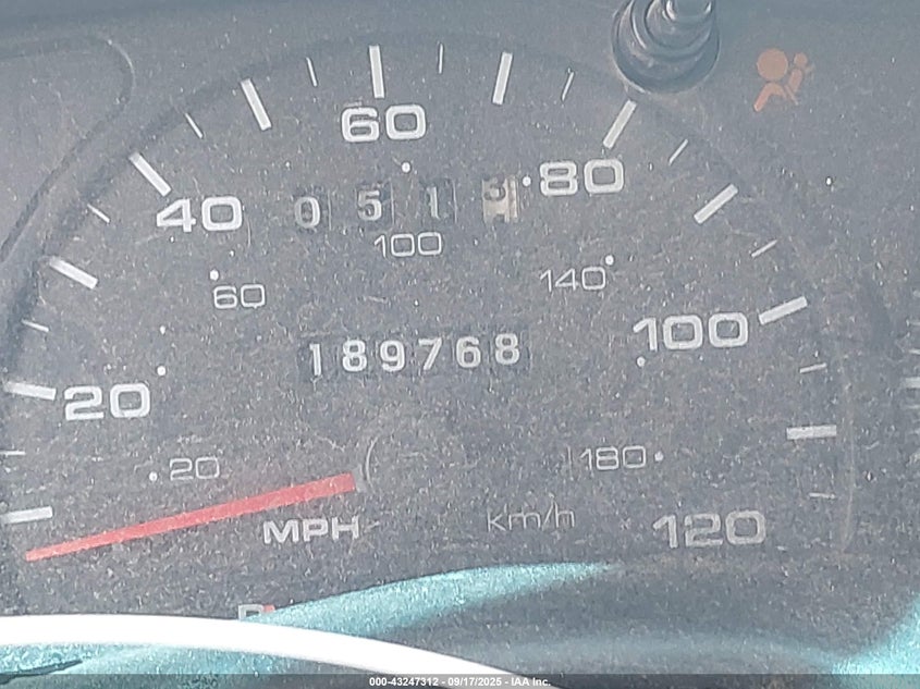 2002 Mercury Sable Gs VIN: 1MEFM50U22G633512 Lot: 43247312