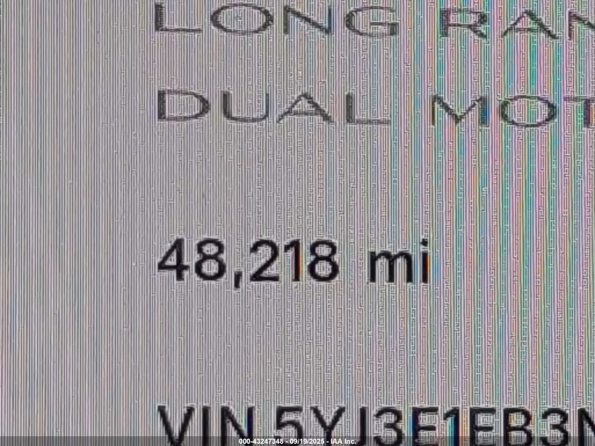 2022 Tesla Model 3 Long Range Dual Motor All-Wheel Drive VIN: 5YJ3E1EB3NF175379 Lot: 43247348