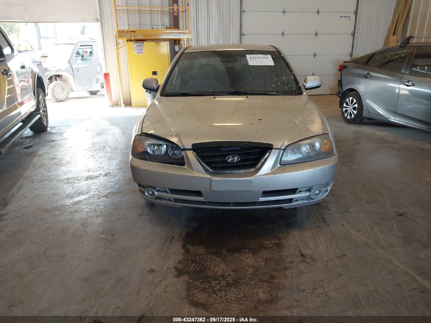 2004 Hyundai Elantra Gls/Gt VIN: KMHDN46D64U888641 Lot: 43247362