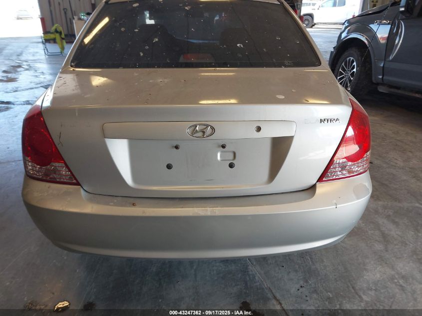 2004 Hyundai Elantra Gls/Gt VIN: KMHDN46D64U888641 Lot: 43247362