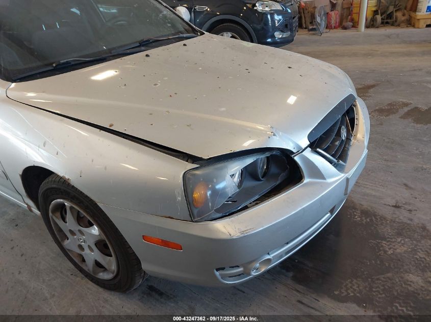 2004 Hyundai Elantra Gls/Gt VIN: KMHDN46D64U888641 Lot: 43247362