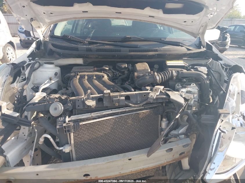 2016 Nissan Versa 1.6 S/1.6 S+/1.6 Sl/1.6 Sv VIN: 3N1CN7AP6GL853702 Lot: 43247364