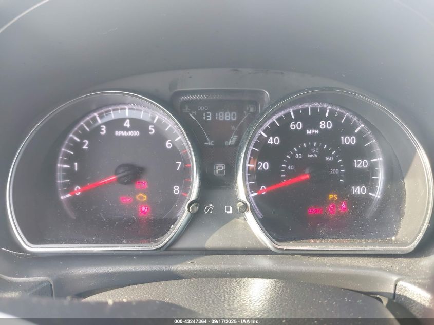 2016 Nissan Versa 1.6 S/1.6 S+/1.6 Sl/1.6 Sv VIN: 3N1CN7AP6GL853702 Lot: 43247364