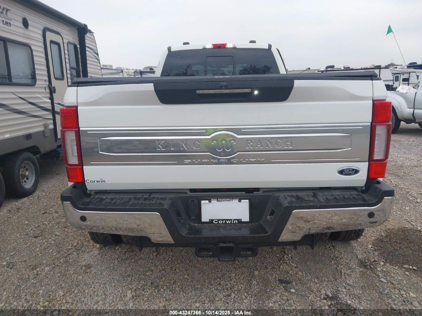2022 Ford F-450 King Ranch VIN: 1FT8W4DT4NED88907 Lot: 43247366
