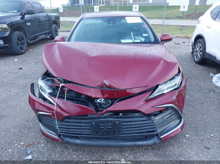 2022 Toyota Camry Le VIN: 4T1C11AK5NU694504 Lot: 43247372