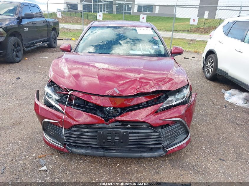 2022 Toyota Camry Le VIN: 4T1C11AK5NU694504 Lot: 43247372