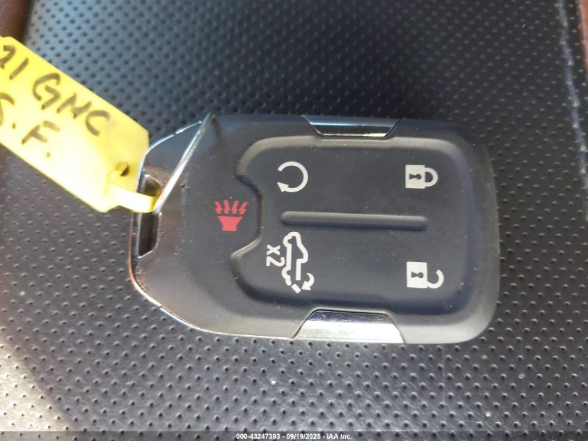 2021 GMC Sierra 1500 4Wd Short Box At4 VIN: 1GTU9EET1MZ230588 Lot: 43247393