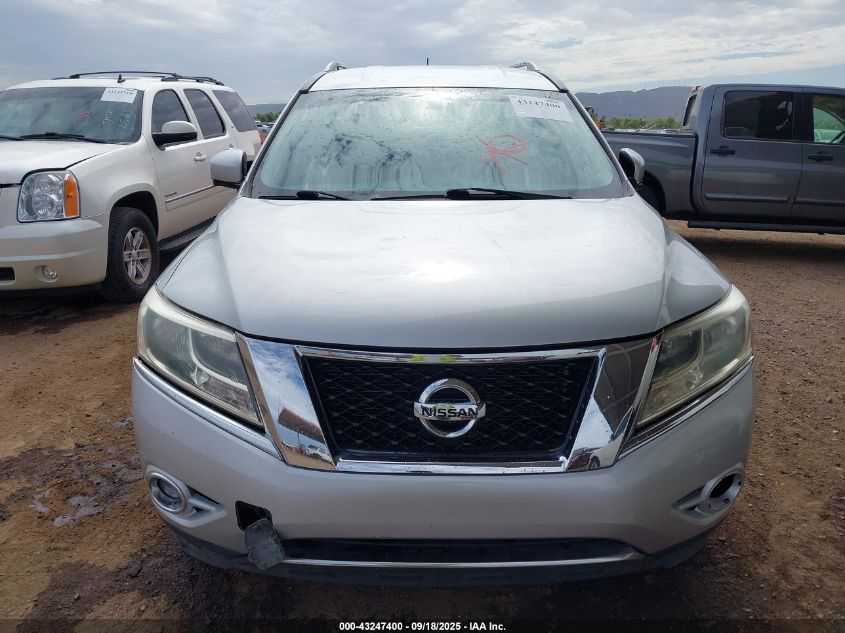 2014 Nissan Pathfinder Platinum VIN: 5N1AR2MN5EC689854 Lot: 43247400