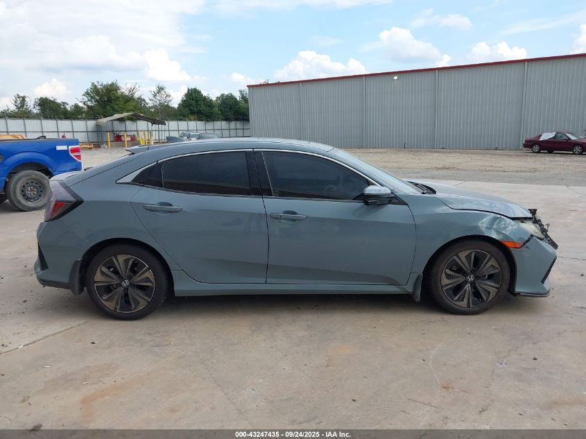 2018 Honda Civic Ex VIN: SHHFK7H59JU219831 Lot: 43247435