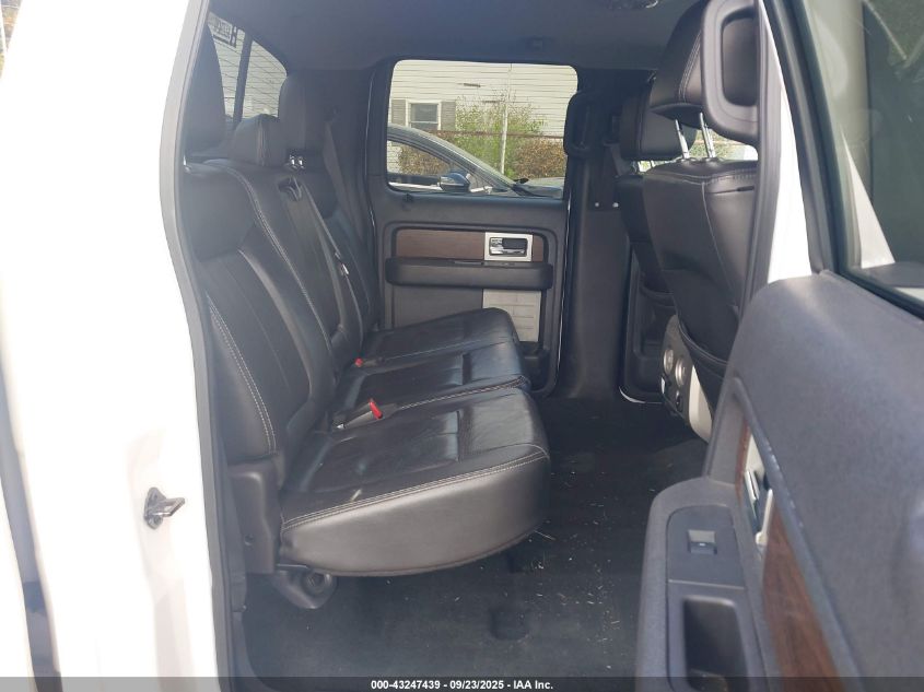 2013 Ford F-150 Lariat VIN: 1FTFW1ET3DFA77580 Lot: 43247439