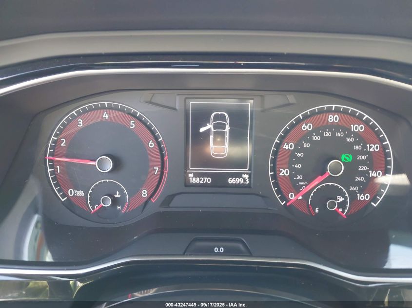 2019 Volkswagen Jetta 1.4T R-Line/1.4T S/1.4T Se VIN: 3VWCB7BU0KM242820 Lot: 43247449