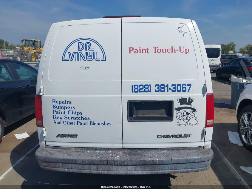 2003 Chevrolet Astro VIN: 1GCDM19X63B151610 Lot: 43247459