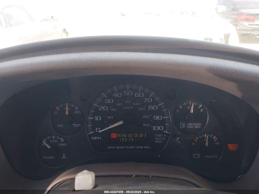 2003 Chevrolet Astro VIN: 1GCDM19X63B151610 Lot: 43247459