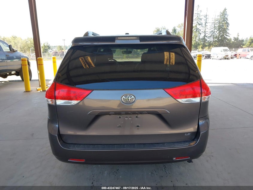 2011 Toyota Sienna Le V6 VIN: 5TDKK3DC5BS148878 Lot: 43247467