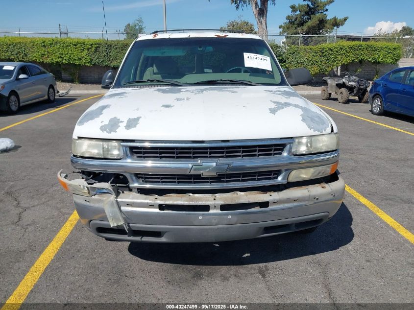 2002 Chevrolet Suburban 1500 Ls VIN: 1GNEC16T72J106650 Lot: 43247499