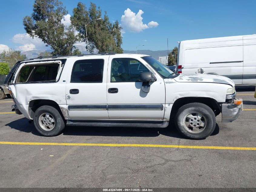 2002 Chevrolet Suburban 1500 Ls VIN: 1GNEC16T72J106650 Lot: 43247499