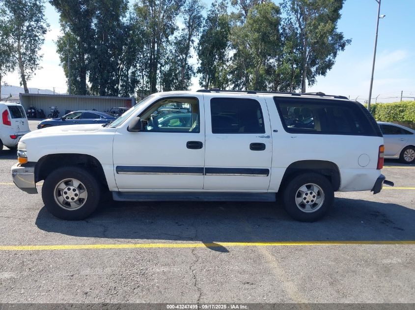 2002 Chevrolet Suburban 1500 Ls VIN: 1GNEC16T72J106650 Lot: 43247499
